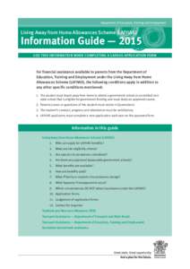 LAFHAS information guide 2015