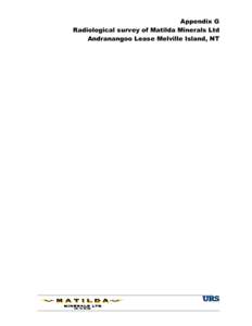 Radioactivity / Nuclear physics / Radiobiology / Chemical elements / Soil contamination / Radon / Dosimetry / Gamma ray / Ionizing radiation / Physics / Medicine / Chemistry