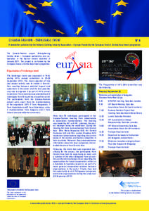 EURASIA FASHION - BROKERAGE EVENT  No 6 A newsletter published by the Hellenic Clothing Industry Association – A project funded by the European Union’s Central Asia Invest programme The Eurasia-Fashion project (Stren