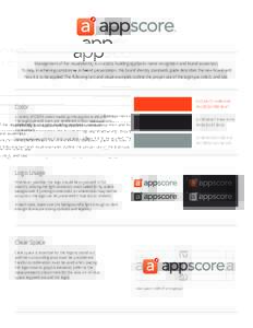 Management of the visual identity is crucial to building appbackr name recognition and brand awareness. To help in achieving consistency in brand presentation, this brand identity standards guide describes the new brand 