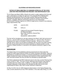 United States / Environment / Non-attainment area / National Ambient Air Quality Standards / Air pollution / Clean Air Act / Coso Junction /  California / California Air Resources Board / Audit / Air pollution in the United States / Environment of the United States / Air pollution in California