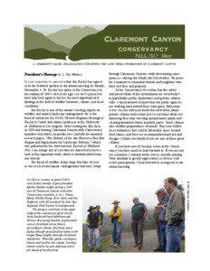 Claremont Canyon Regional Preserve / Claremont /  California / Eucalyptus / Claremont / Chaparral / Geography of California / Claremont Canyon Conservancy / Physical geography