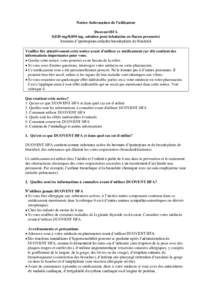 Notice: Information de l’utilisateur Duovent HFA 0,020 mg/0,050 mg, solution pour inhalation en flacon pressurisé bromure d’ipratropium anhydre/bromhydrate de fénotérol Veuillez lire attentivement cette notice ava