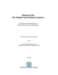 Human geography / International relations / Immigration / Migrant worker / Cooperation Council for the Arab States of the Gulf / Illegal immigration / International Organization for Migration / Refugee / Immigration to Europe / Demography / Population / Human migration