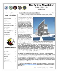 The Retiree Newsletter (USCG—NOAA—PHS) “Semper Paratus” April-June 2014