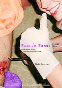 Posen des Terrors  Kate Burgener NCGS_3 / 05 Analyse und Kritik medialer Inszenierungen