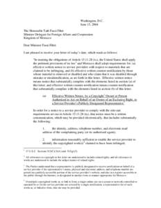 Microsoft Word - ISP letter - Zoellick version - print.doc