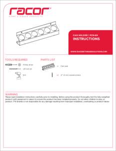 Racor PCR-6R Instruc English WEB