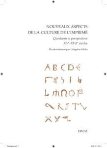 Tory / Geoffroy[removed]Champ fleury, au quel est contenu lart et science de la deue et vraye proportion des lettres attiques, quon dit autrement lettres antiques et vulgairement lettres romaines, proportionnees selon le