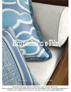 Brunschwig & Fils - Les Tropiques Blue Ad