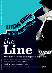 The magazine of British Transport Police  the Issue 20 March / April 2012