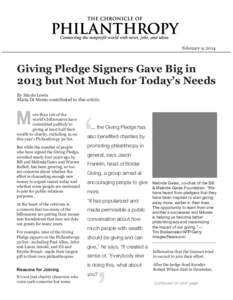 The Giving Pledge / Effective giving / Bill Gates / Warren Buffett / Bill & Melinda Gates Foundation / Melinda Gates / George Kaiser / The Philanthropic Initiative / Philanthropy / United States / Gates family