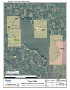 Restricted Development Activity Pigeon Lake RDA Index Aerial Map