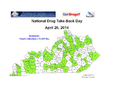 Microsoft Word - April 26, [removed]National Drug Take Back Day - Collection Site Totals (by county).doc