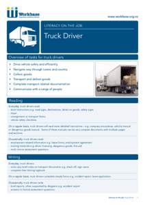 Truck driver / Truck / Land transport / Transport / Trucks