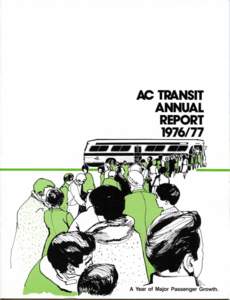 AC TRANSIT ANNUAL REPORT  . 