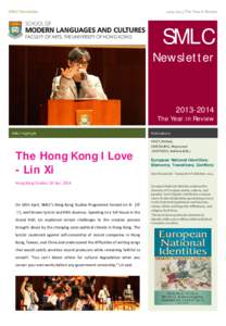 SMLC Newsletter[removed]The Year in Review SMLC