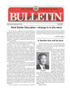 May 2005 Real Estate Bulletin