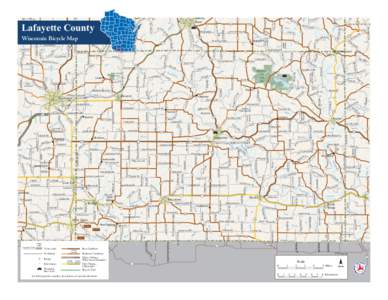 Lafayette County Bicycle Map - WisDOT