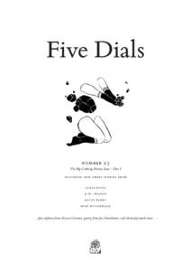 Five Dials  Number 25 The Big Corking Fiction Issue – Part I
