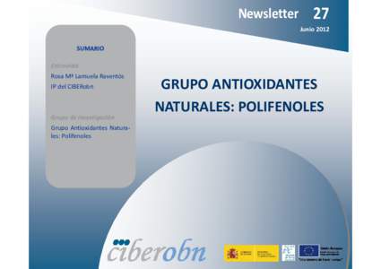 CIBERobn, Newsletter num 27, Rosa Mª Lamuela.pub