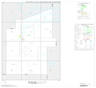 INDEX FOR P.L[removed]COUNTY BLOCK MAP (CENSUS[removed]096107N 87.937881W 47.096107N 88.732895W