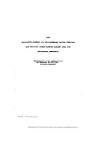 1989 LEGISLATIVE ASSEMBLY FOR THE AUSTRALIAN CAPITAL TERRITORY ACTS REVISION (ARREST WITHOOT WARRANT) BILL 1989 EXPLANATORY MEMORANDUM  (Circulated by the authority of