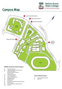 Campus Map Junior School Administration Main Campus Entrance N JB