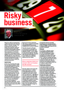 PI Focus | SeptemberManagement Risky business