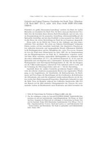 Plekos 10,2008,57–59 – http://www.plekos.uni-muenchen.de/2008/r-clemens.pdf  57 Gabriele und Lukas Clemens: Geschichte der Stadt Trier. M¨ unchen: