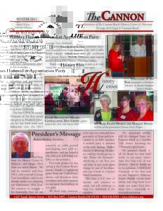 The Cannon  WINTER 2013 Newsletter of the Cannon Beach History Center & Museum Serving Arch Cape & Cannon Beach