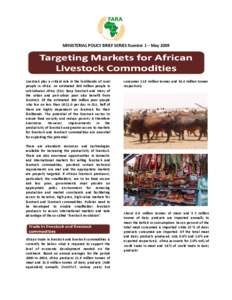 Meat industry / International Livestock Research Institute / Food security / Environment / Agriculture in Senegal / Food and Agriculture Organization Corporate Statistical Database / Food and drink / Agriculture / Livestock