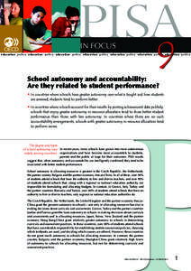 PISA 9 in Focus  education policy education policy education policy education policy education policy education policy education policy