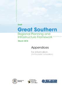 Appendices  Draft Great Southern
