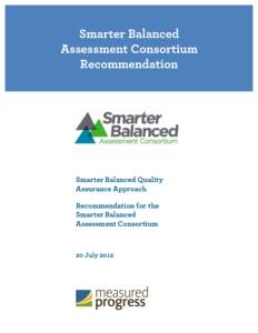 Microsoft Word - Smarter Balanced Quality Assurance Approach_120720.docx