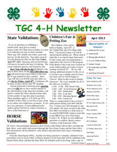 4-Aril-2013-4H Newsletter