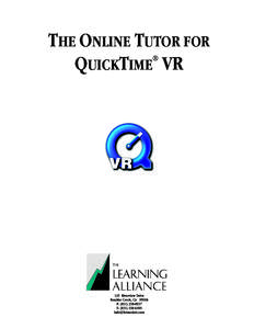THE ONLINE TUTOR FOR QUICKTIME VR ® © LET ME DO IT, INC., 1998 Let Me Do It, Inc.