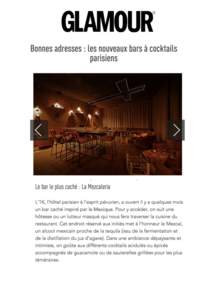 Le Bar Caché du 1K Paris dans les Bonnes Adresses de Glamour.fr - Le 2 février 2015