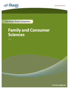 The Praxis® Study Companion  Family and Consumer Sciences 5122
