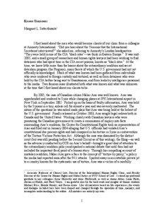 Law / Maher Arar / Extraordinary rendition / Black site / Khalid El-Masri / Torture / Rendition / Khalid Sheikh Mohammed / Extrajudicial prisoners of the United States / Ethics / Human rights abuses / Crime