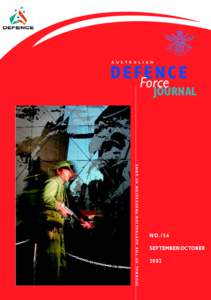 A U S T R A L I A N  D E FForce ENCE  JOURNAL OF THE AUSTRALIAN PROFESSION OF ARMS