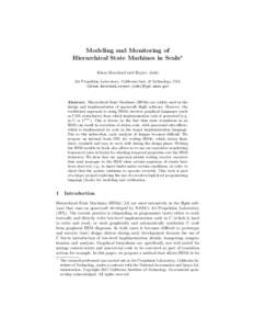Computing / Software engineering / Models of computation / UML state machine / State diagram / HSM / Scala
