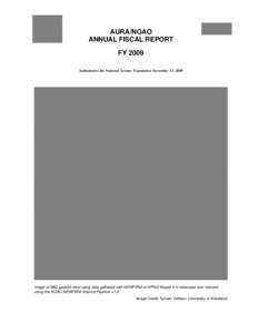 NOAO Annual Fiscal Report FY09