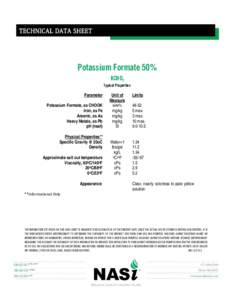 Potassium compounds / Formates / Dietary minerals / Potassium formate / Potassium