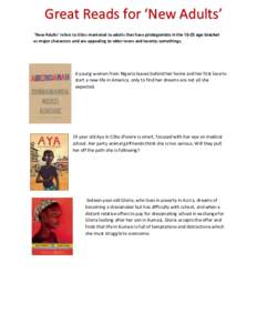 Postcolonial literature / Igbo religion / Ogbanje / Half of a Yellow Sun / Igbo people / Literature / Demographics of Africa / Fiction