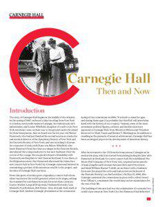 An  Carnegie Hall