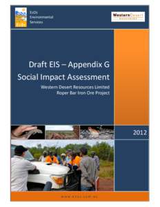 EcOz Environmental Services Draft EIS – Appendix G Social Impact Assessment