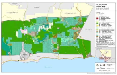 AGOURA HILLS  LOS ANGELES COUNTY ZONING (EAST)