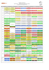 Programmschema SUPER RTL - Werbefenster Österreich 2015 Planungsstand: ; gültig abUhrzeit 10:00