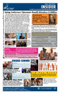 IMEA INDUSTRY  INSIDER Vol. 2 Issue 8